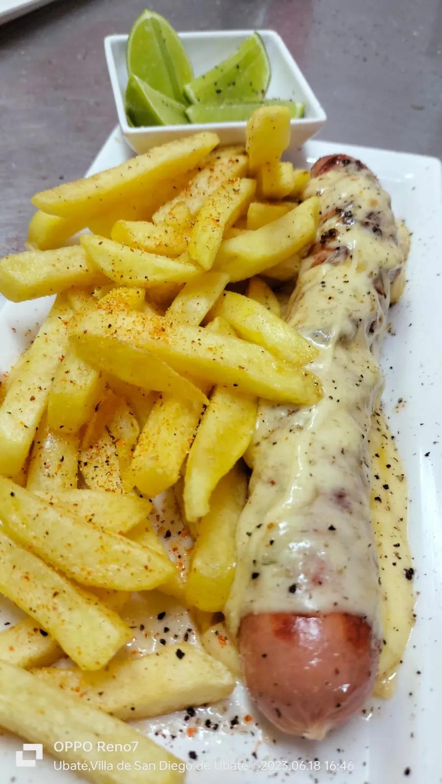 Chorizo Gratinado con Papas